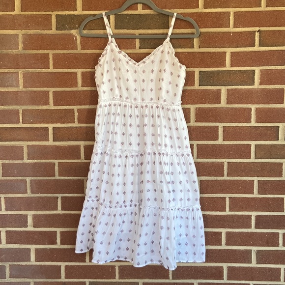 White Embroidered Sundress - Picture 9 of 16